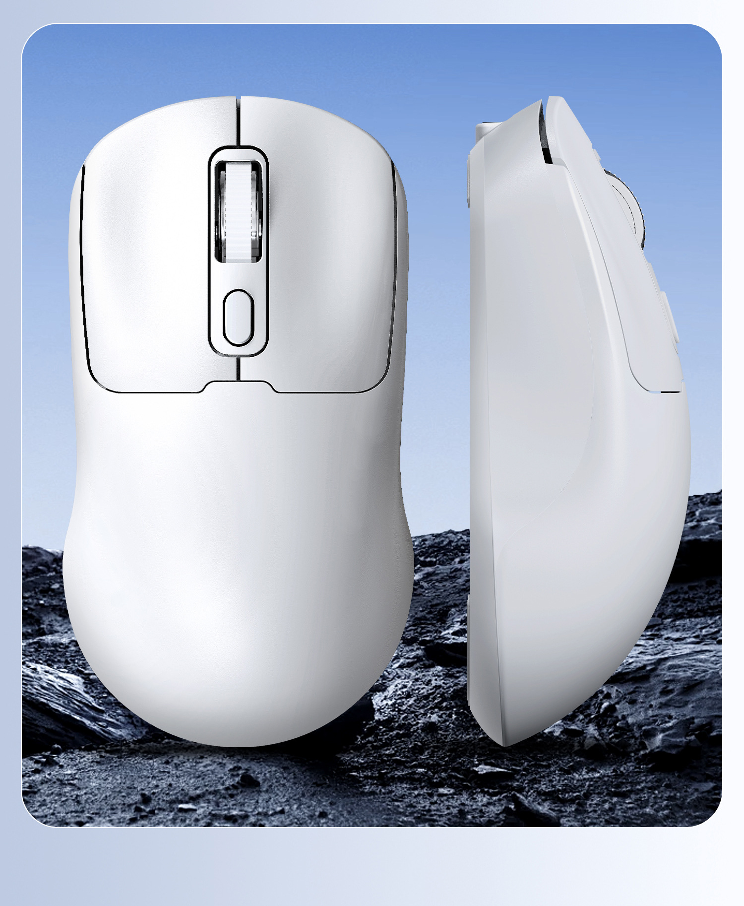 T-WOLF Thunder Wolf Q3 Bluetooth Kablosuz Fare Çift Modlu Şarj 2.4G Dizüstü Ofis Fare Sessiz