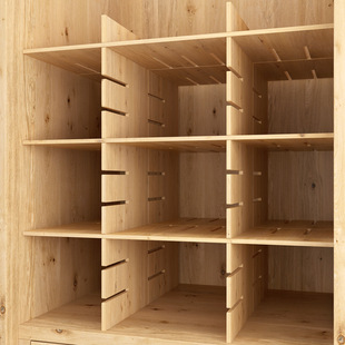 Drawer Storage Partition Nail-free Partition Tidying Wardrobe Laminated Rack Wardrobe Partition Cabinet Storage Lingzhi