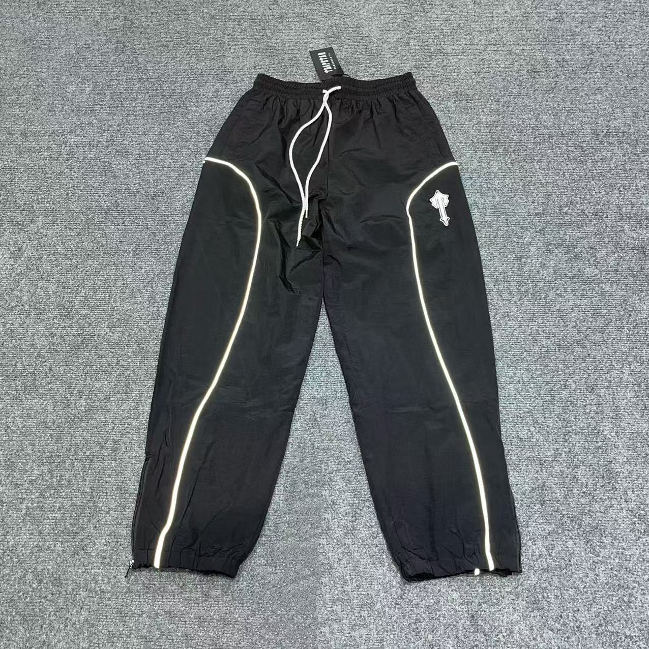 Marca de moda Alcatraz tira reflectante letra impresa camiseta de mangas cortas para hombres y mujeres callejera pantalones cortos casuales set Old Money Style