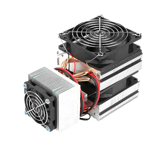 DC12V制冷冷却风冷散热器DIY冷却器20A 180W半导体迷你空调