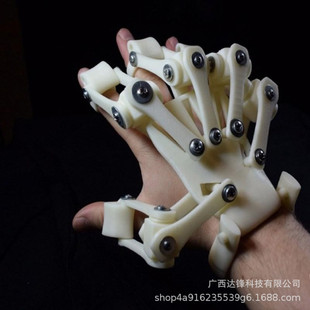ABS red wax resin ornaments animation tide play hand 3d printing service model creative blind box doll batch add