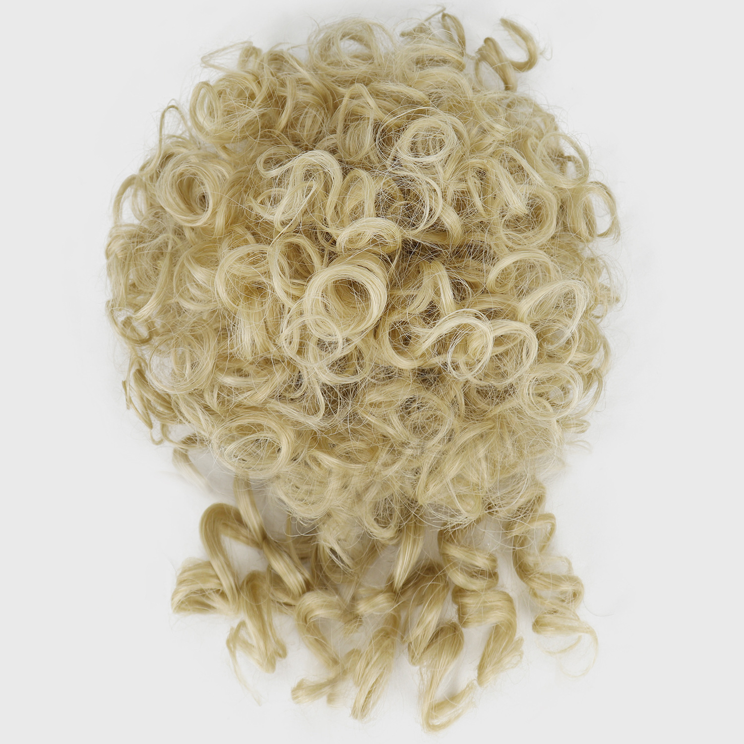 Curly wave pincha de cabello africano desordenado rollo cuerda de dibujo cola de caballo peluca sintética extensión adornamiento para el cabello