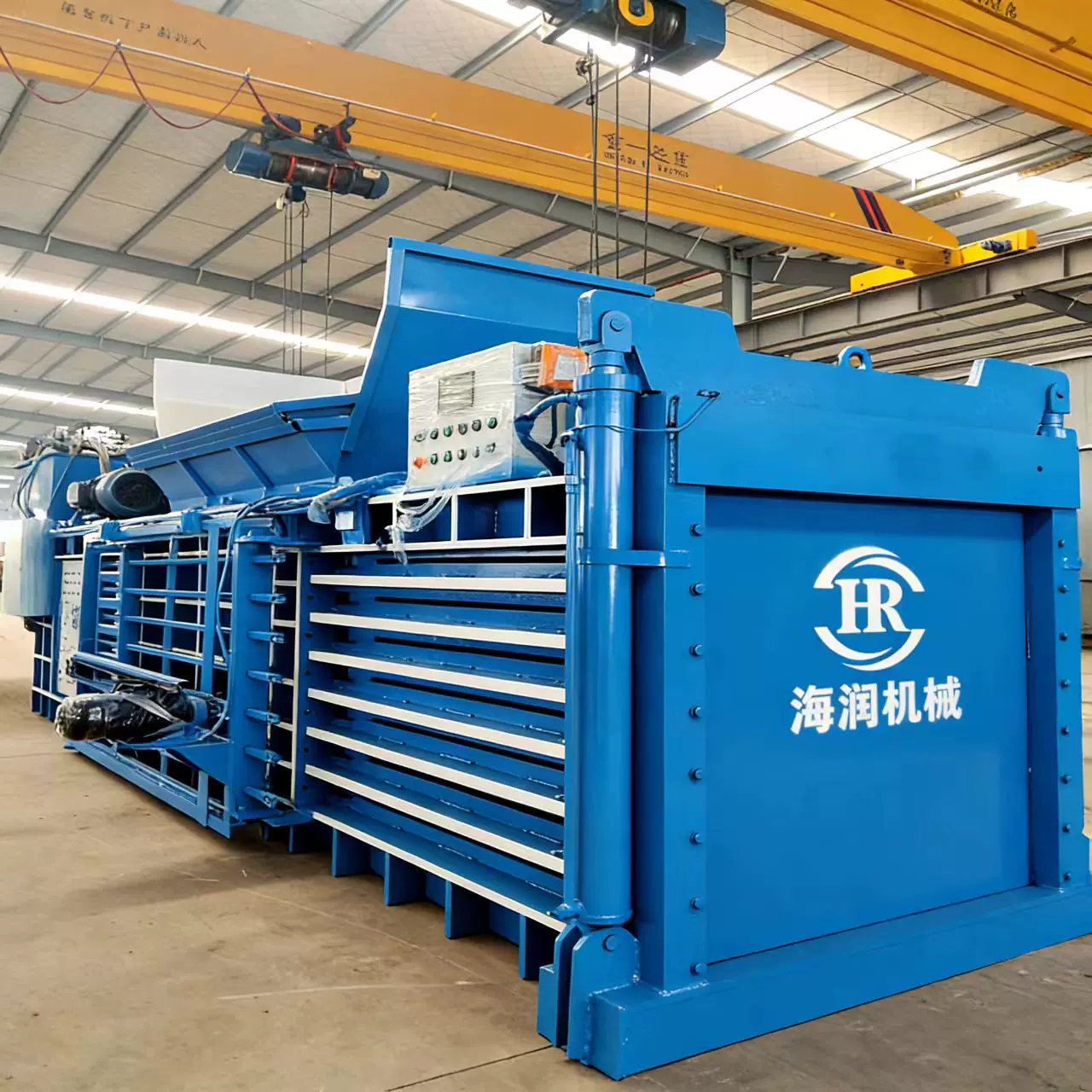 废纸花乙卧式打包机 塑料瓶红牛罐打包机 薄膜滴灌带易拉罐打包机