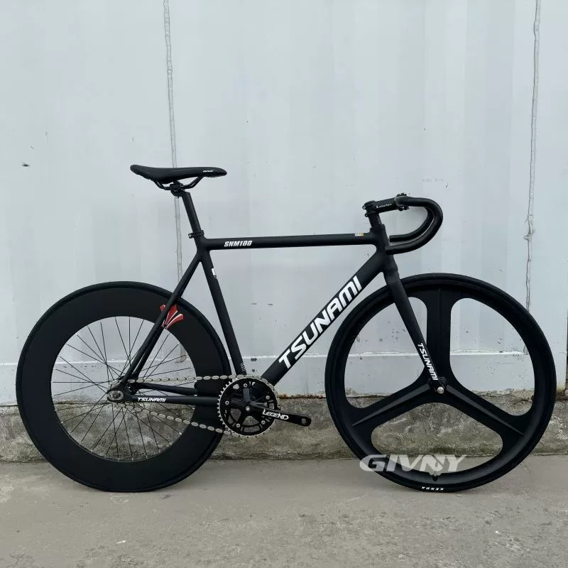 TSUNAMI Сунами Tsunami Dead Flying SNM-100 Dead Flying Bicycle Racing Vehicle Firm Firm Firm Field Aluminum Alloy