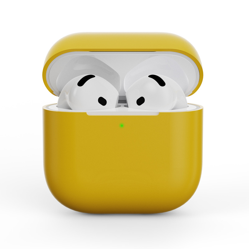 2024新型はアップルairpods4保護カバー4世代の薄いシリカゲルのbluetoothイヤホン保護ケースを適用します。|undefined
