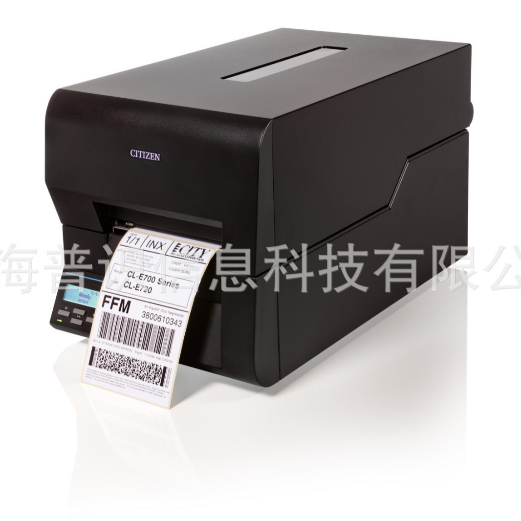 总代理日本西铁城CITIZEN CL-E720 CL-E730工业级条码标签打印机