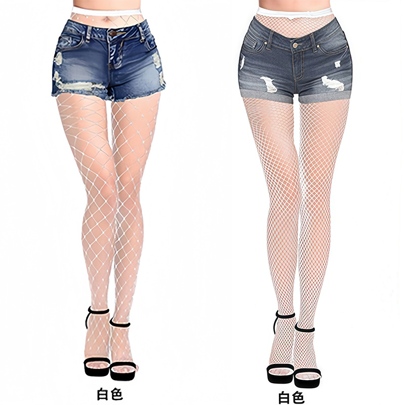Yue mariposa europea y americana sexy ropa interior al por mayor sexy coqueteante uniforme de mujer seductora red de pesca calcetines red pantalones en stock