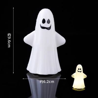2024 Decoración de pastel de Halloween encantador fantasma fantasma monstruo decoración Halloween Carnaval Noche de postres vestido Plug-in