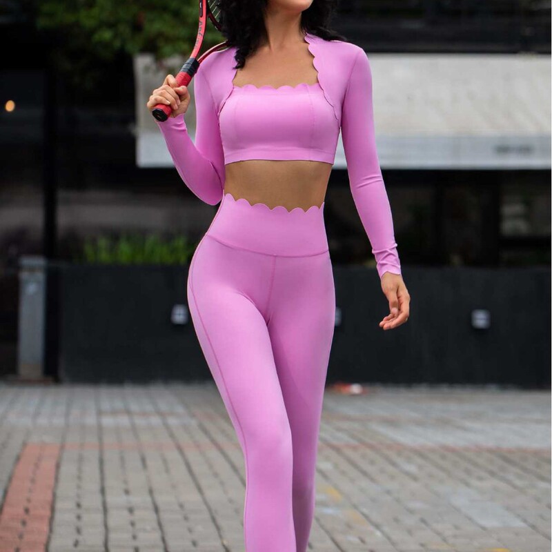 Square-Neck Lace Yoga Outfit, Skin-Friendly and Comfortable Fitness Set, Women's Training Sportswear Fitness Yoga Suit Square-Neck Lace Yoga Outfit, Skin-Friendly and Comfortable Fitness Set, Women's Training Sportswear Fitness Yoga Suit
