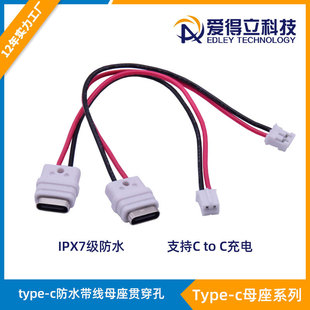 ��ˮtype-c����ĸ��؞����type cĸ�^���DC���^ipx7֧��CtoC���