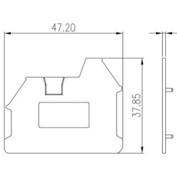��� DK2.5NC-TN �ն˸��� ���߶��� ��ɫPA66 DK2.5N-TN DK4N-TN