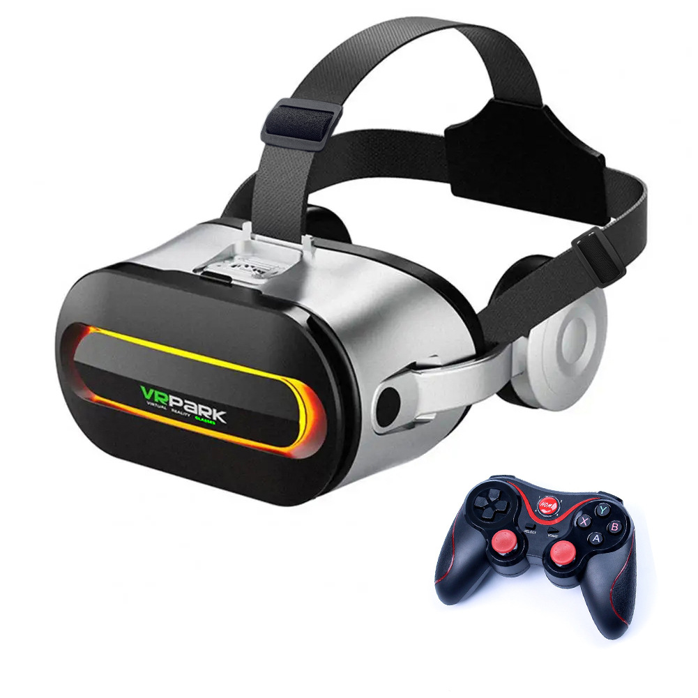 Nuevas gafas VRPARK todo en uno, máquina transfronteriza de alta definición para cine, auriculares inteligentes vrBOX, fábrica de gafas VR con Bluetooth.