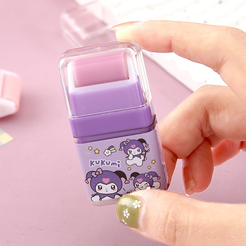 Pequeño diablo rodillo limpiador rodante creativo eliminación de residuos limpio creativo aprendizaje de papelería al por mayor