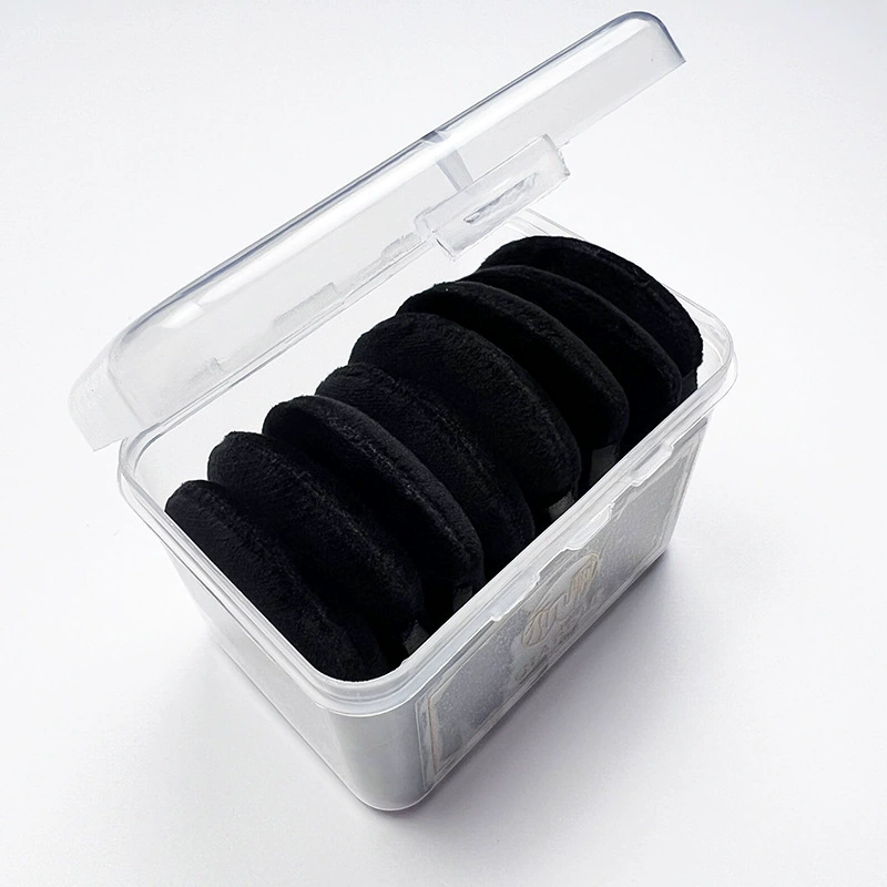 Triangular Makeup Sponge Puff, Soft Velvet Powder & Primer Applicator, Hand-strap, Multiple Colors