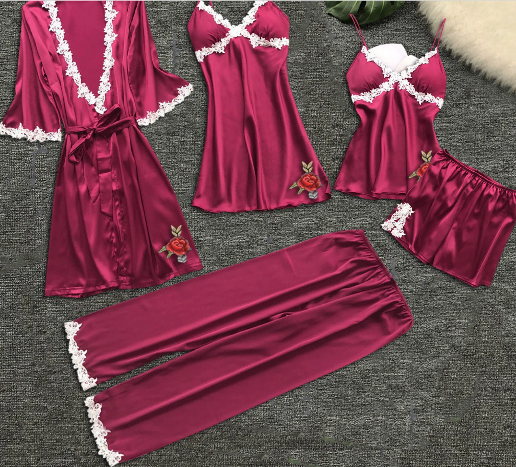 (Cross-border trading), sexy set, pijama for bride, bathrobe, plus size