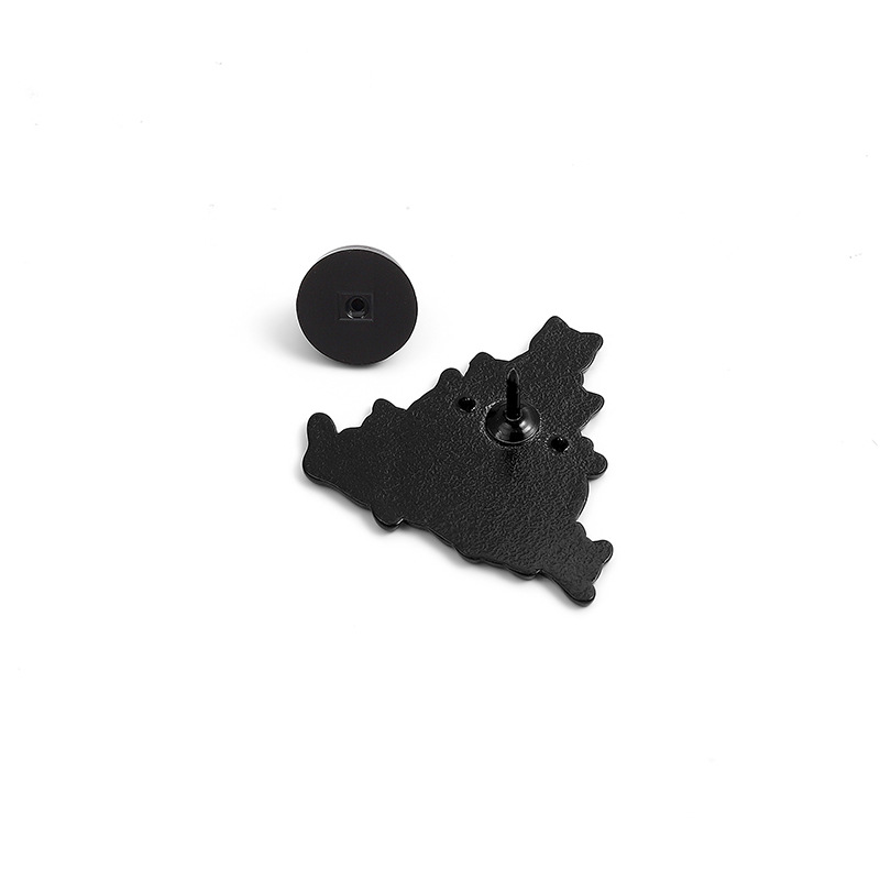 7g Weight Brooches Classification Casual, Daily Occasion Alloy Material Cat Pattern All Seasons Season Unisex Gender Plating Design Cute Style Cute Pin Cat Alloy Plating Unisex Brooches 1