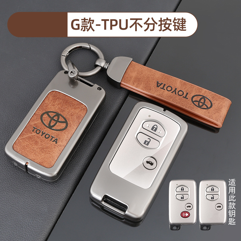 [toyota g model tpu regardless of buttons-coffee brown] shell + ring crescent buckle