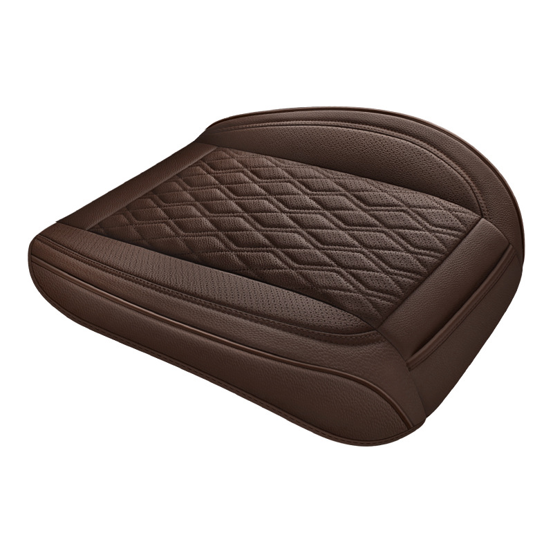 국경 간 나파 가죽 작은 3 피스 자동차 쿠션 싱글 쿠션 오피스 등받이 인테리어 용품 없음 전체 포함 시트 커버