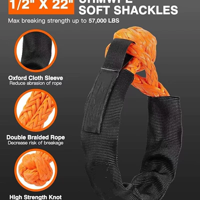 Trailer rope/net/strap Braided Nylon Trailer Rope, Rescue