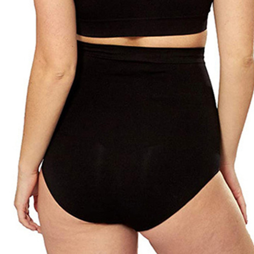 Cross-border high-waisted plus-size postpartum body-shaping buttock-lifting women's safety pants summer waist cinching base-layer beauty body shaping pants