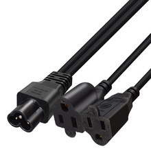 ÷��һ�ֶ��Դ��IEC320-C6�DNema5-15R��������ĸ��һ�϶��D�Q��