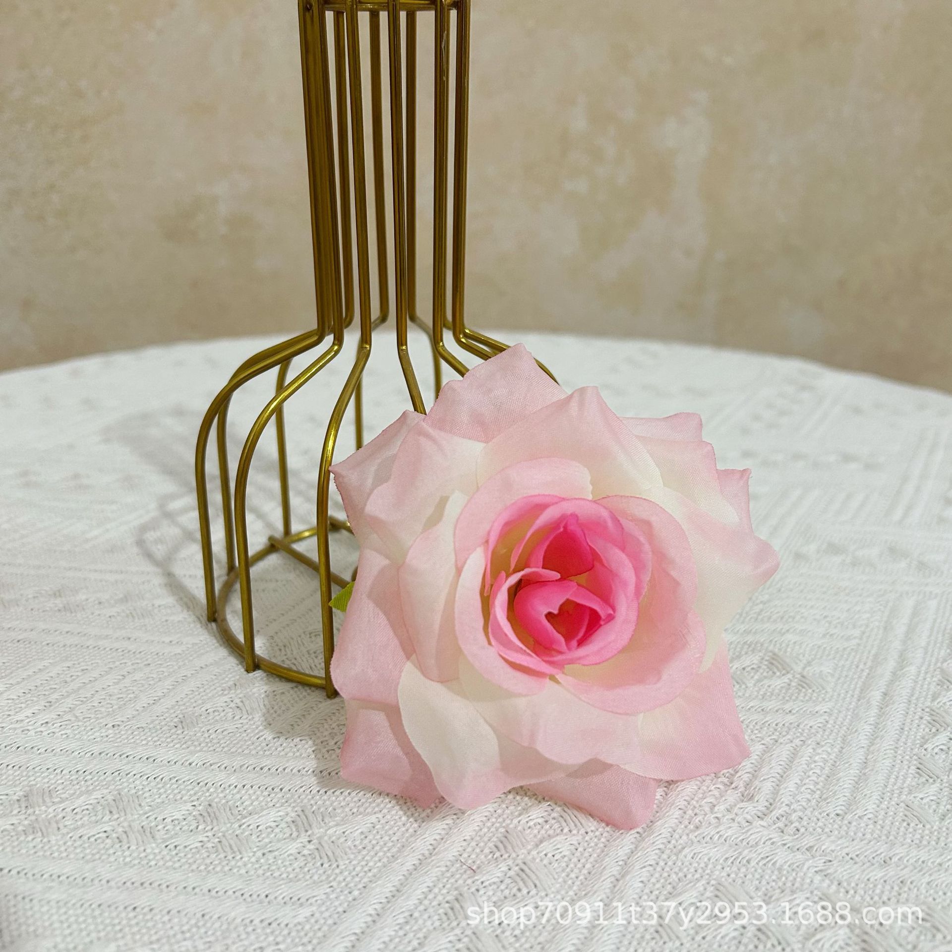 다이아몬드 로즈 헤드 레드 하트 핑크