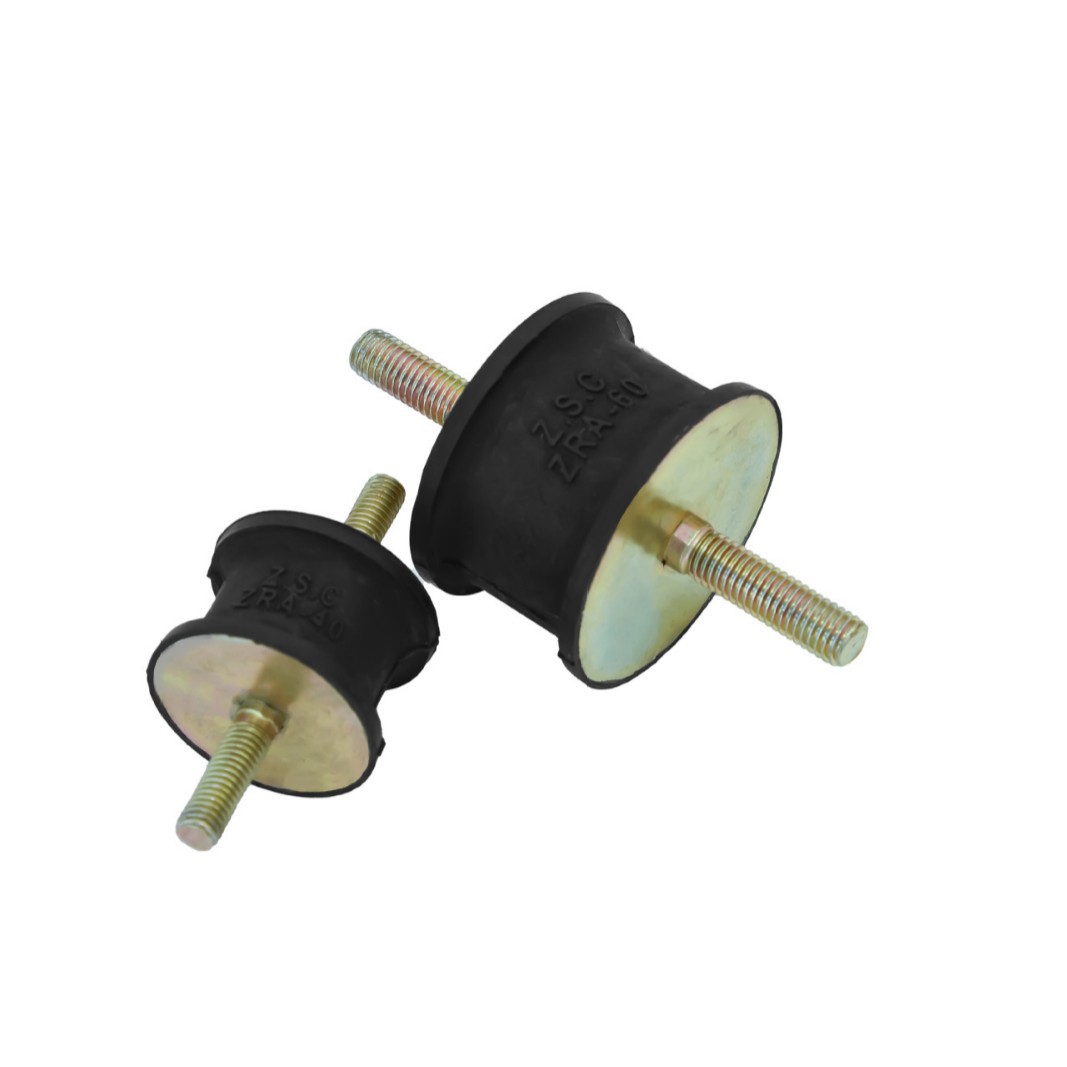 橡胶式减震器减震垫小型设备减震脚工程安装厂家直销价格优惠