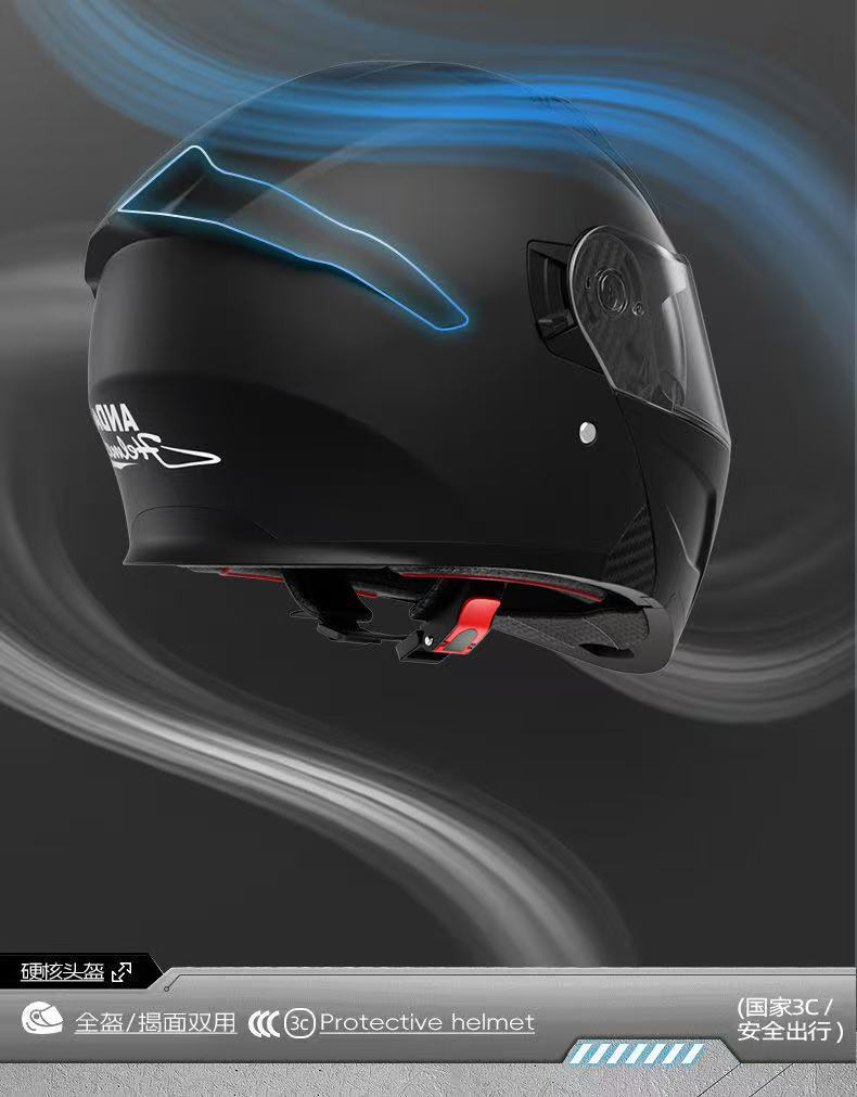 Cross-Border Factory Wholesale Motorcycle Helmets for Men and Women, Open-Face Helmets for All Seasons, Electric Vehicle Off-Road Riding Safety Helmets