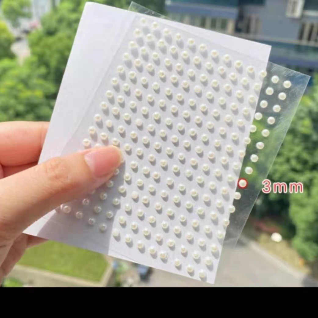 Ojo transfronterizo rhinestone perla fiesta pegamento-libre ceja pegatina ojo frente cara rhinestone pegatina acrílico diamante cara pegatina