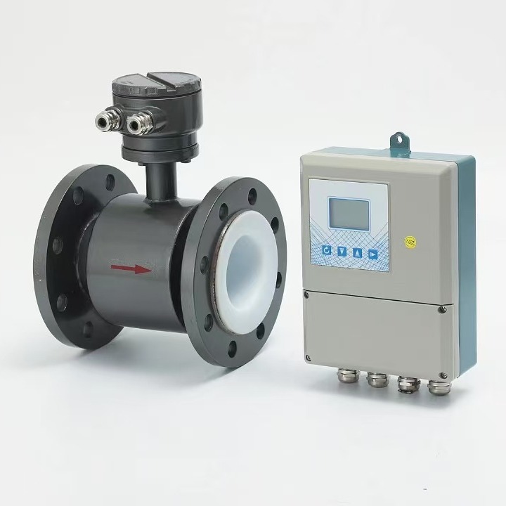 分体式电磁流量计DN125污水废水液体电磁流量计WXZJ-125YFLF10A0
