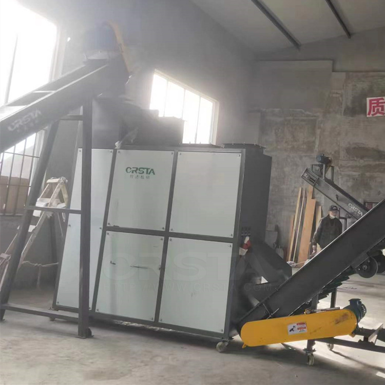 国内新型PC瓶片杂质标签混合分离机，塑料破碎料标签杂质分选机