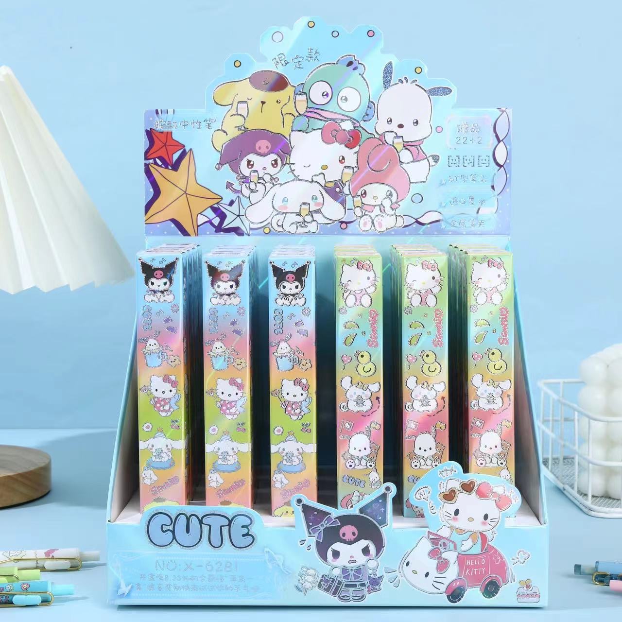 Nuevo bolígrafo de caja ciega de Baoke, bolígrafo de movimiento Pikachu, bolígrafo creativo neutro de animación, bolígrafo sorpresa de secado rápido de estudiantes periféricos