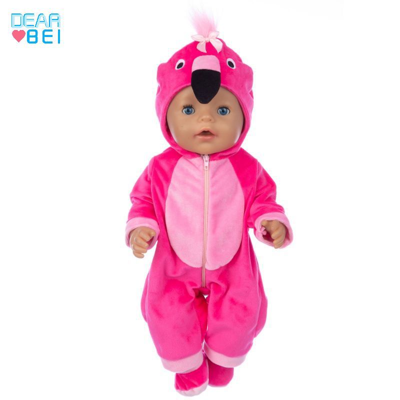 Q18-886玫红毛绒火烈鸟 (2)