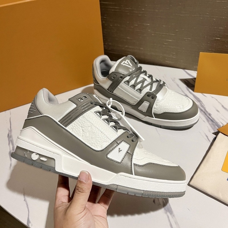 Guangzhou versión superior original puro paquete completo entrenador de asno zapatillas deportivas casuales de cuero para parejas hombres y mujeres skate