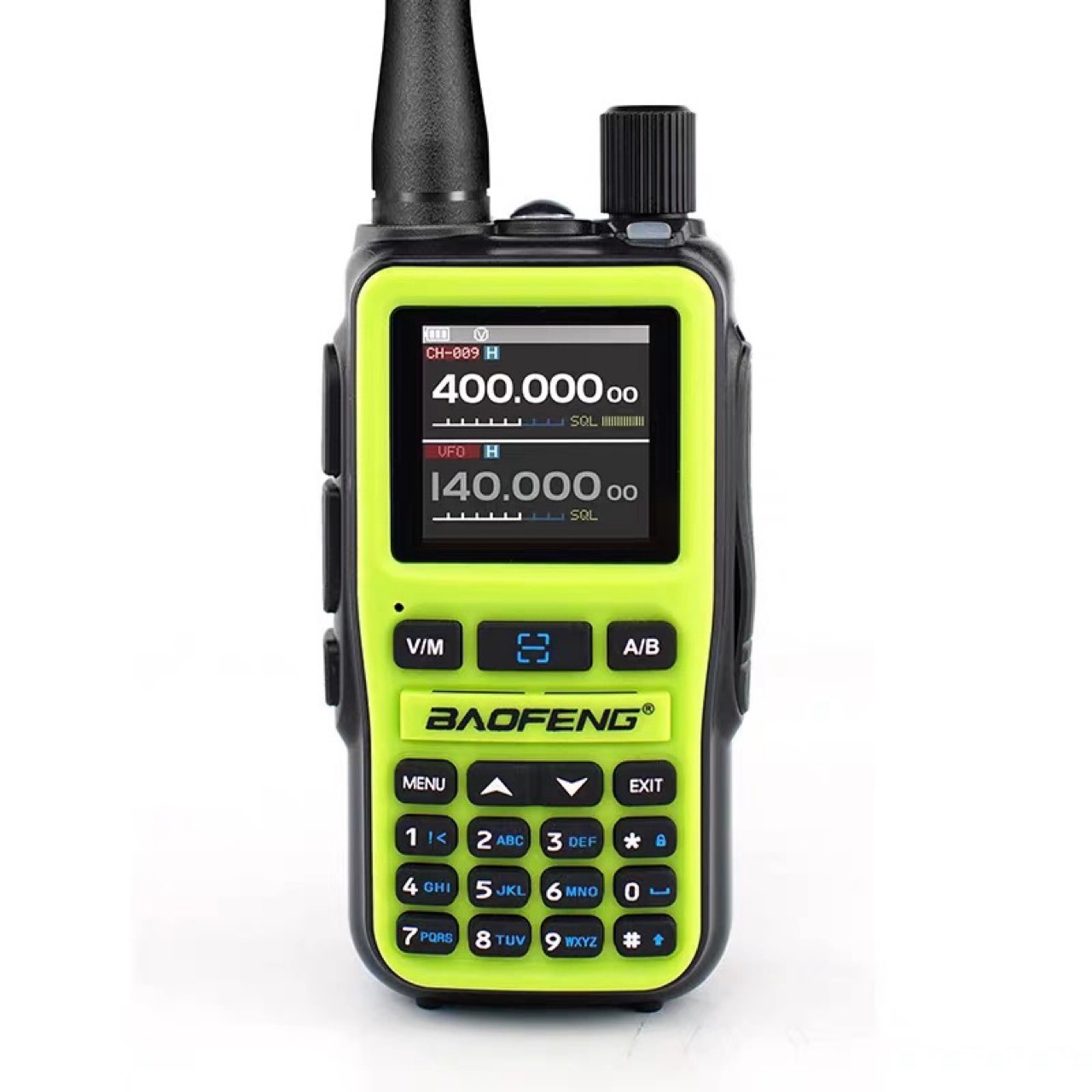 Baofeng UV5Rmini intercomunicador de un botón para la frecuencia AM aviación de banda completa de mano autoconducción al aire libre tipo-C carga