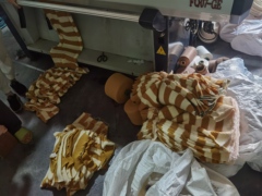 Children's Striped Sweater with Fleece and Thickening - New Autumn/Winter Warm Coat