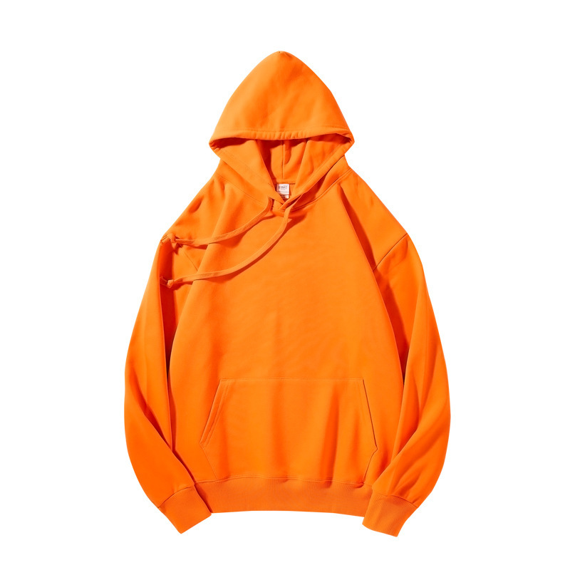 380g 후드티 - 오렌지색