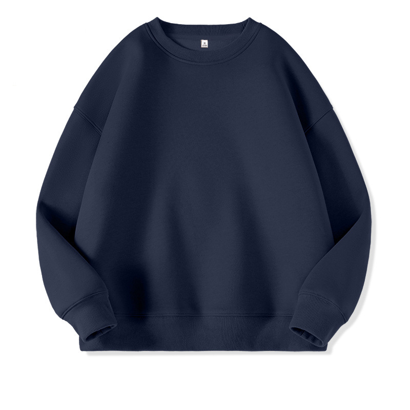 네이비 [2607] 라운드넥 맨투맨 [얇은스타일 350g]