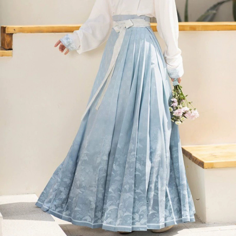 Spring autumn Hanfu, set, 2023