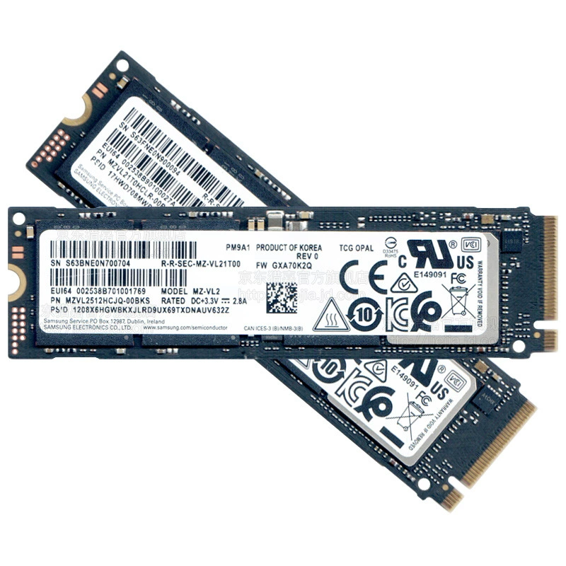 Applicable M.2 Samsung PM9A1 256G/512G/1T/2T solid -state hard drive semiconductor