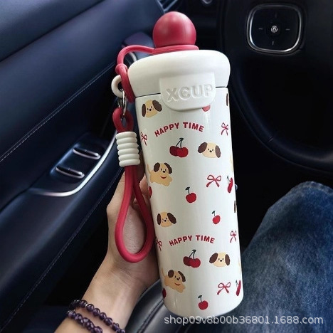 2025 New Thermos Cup with Good Looks for Boys, Female Students and Kidsren, Large-Capacity Straw Cup with Portable Rope 2025 New Thermos Cup with Good Looks for Boys, Female Students and Kidsren, Large-Capacity Straw Cup with Portable Rope