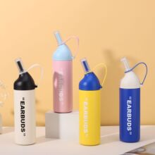 新款316不锈钢保温杯大容量带提绳车载水杯户外便携运动吸管水杯