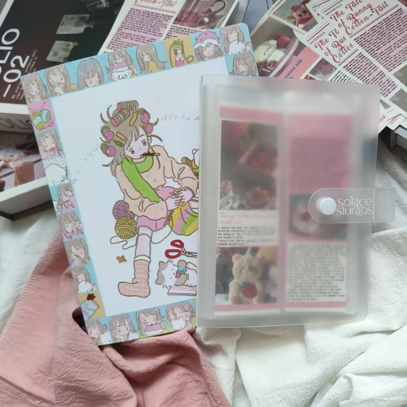 Scrub A6A5 álbum de fotos intersticiales fijo, libro de almacenamiento de postales, libro de contabilidad, película de corte, pegatina, clip de tarjeta