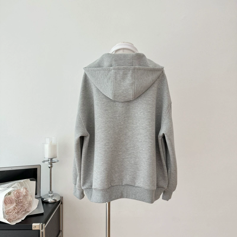 Демисезонная толстовка для отдыха с капюшоном, oversize
