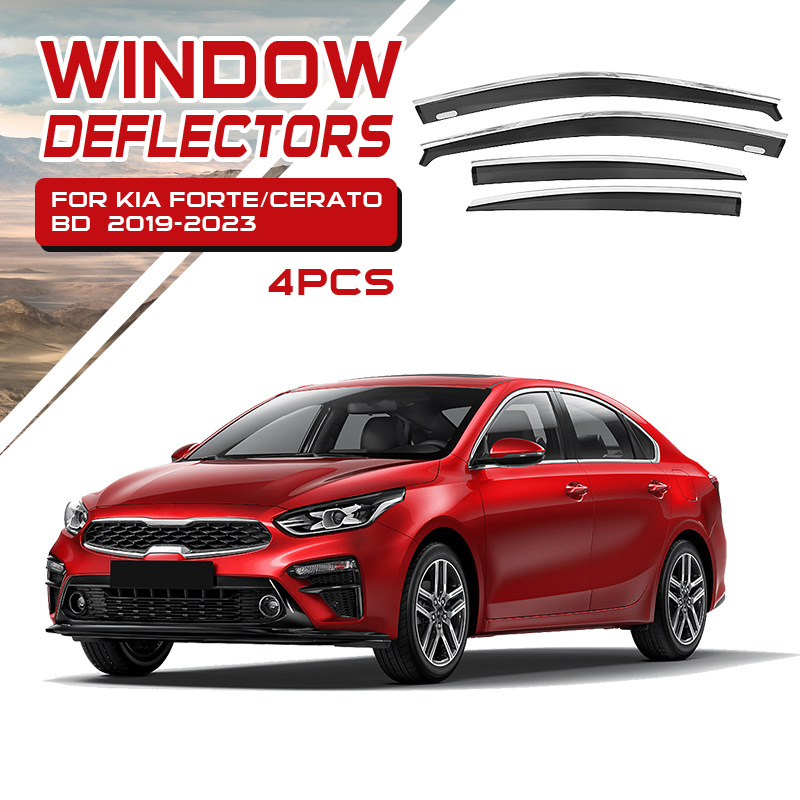 Aplicable Kia Sunny Bloqueador de lluvia ceja Kia k3 Forte Cerato Window Deflector image 10