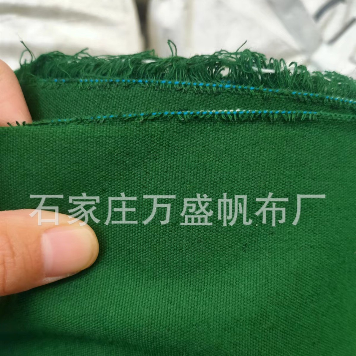 户外加密橄榄绿草绿色涤纶有机硅车衣飞机罩衣防晒防水绿色帆布