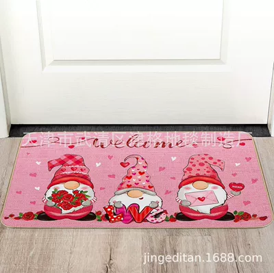Avtomobil döşəmə paspasları: series floor mat dwarf - valentines-day-style-11-40cm60cm