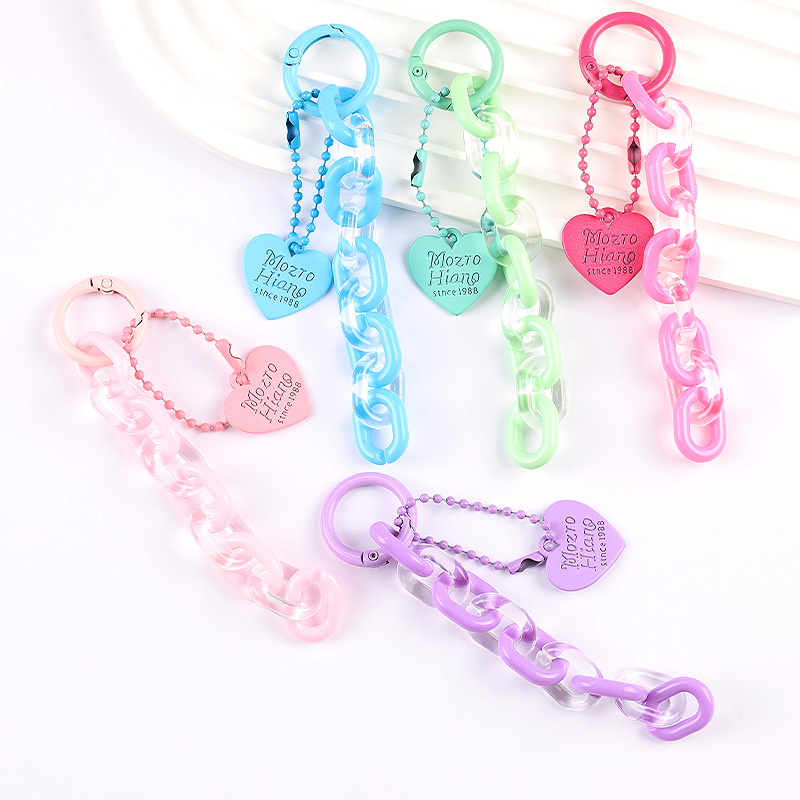Fresh acrylic keychain