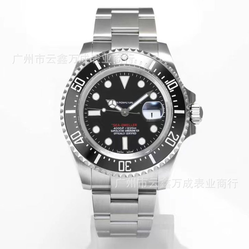 C Factory Laojia Submariner Series Ghost King Automatic Mechanical Watch Fashion Luminous Men's Steel Strap Watch Direct Shipping