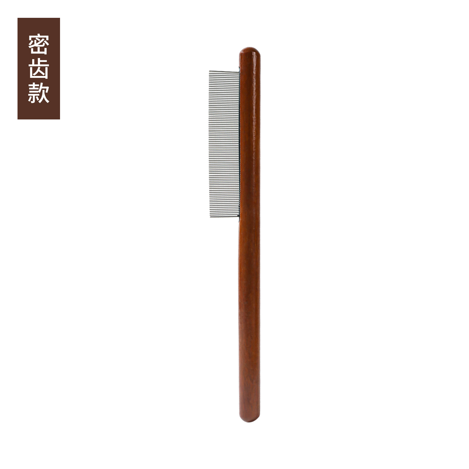 Peines de eliminación de pelo de dientes densos, peines de pulgas de madera sólida, peines de fila de mascotas, peines de pelo flotante para gatos, peines de perros, peines de nodo al por mayor